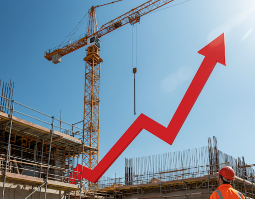 Construction Output Shows Signs of Recovery in March