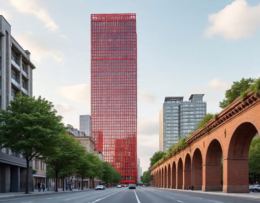 43-Storey Landmark Tower Planned for Manchester’s Red Bank