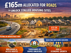 £165m Allocated for Roads to Unlock Stalled Housing Sites