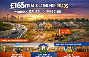 £165m Allocated for Roads to Unlock Stalled Housing Sites