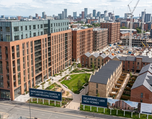 Manchester City Council JV Plans 1,600 Housing Scheme