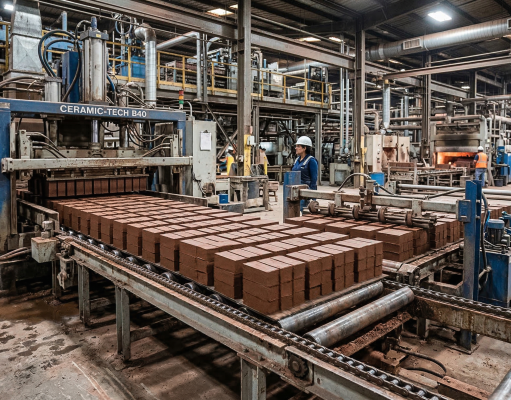 Persimmon Brick Factory Runs 24/7 to Meet Demand
