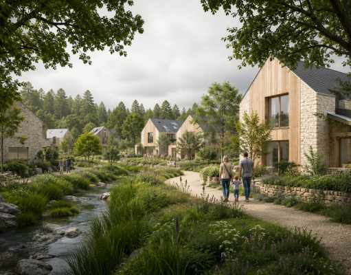 ‘Poo Powered’ Eco Homes Scheme Wins Planning Approval