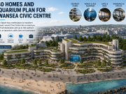 140 Homes and New Aquarium Planned for Swansea Civic Centre