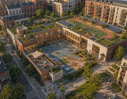 Higgins Wins £47m School and Housing Development Contract