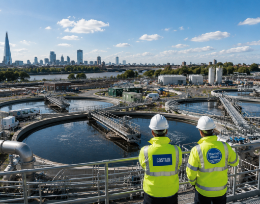 Costain Secures £150m Thames Water Wastewater Contract