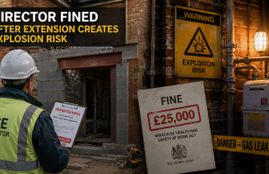 Director Fined Over Extension That Created Explosion Risk