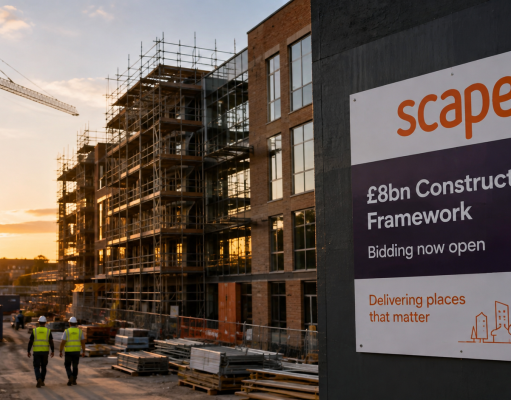 SCAPE Invites Bids for £8bn Construction Framework