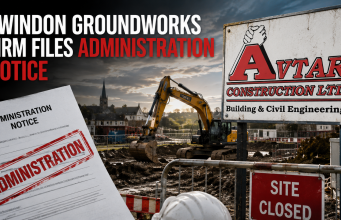 Swindon Groundworks Firm Files for Administration Notice