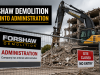 Forshaw Demolition Enters Administration
