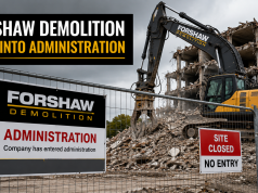 Forshaw Demolition Enters Administration