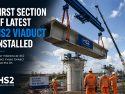 HS2 Installs First Section of Latest Viaduct