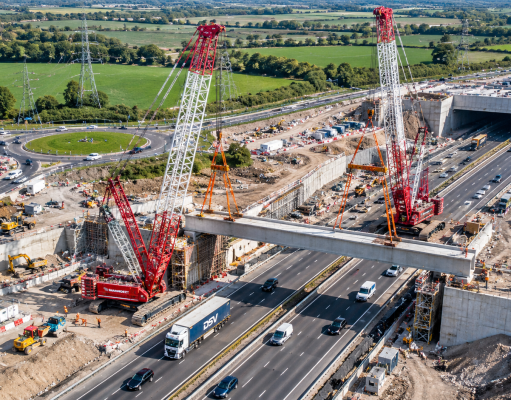 BBV Completes Trio of HS2 Bridges at M42