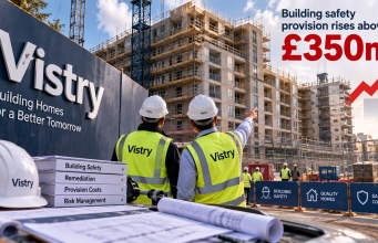 Vistry’s Building Safety Provision Rises Above £350m